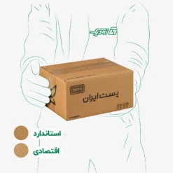 کارتن پستی سایز 2 | سه لایه طرح اداره پست