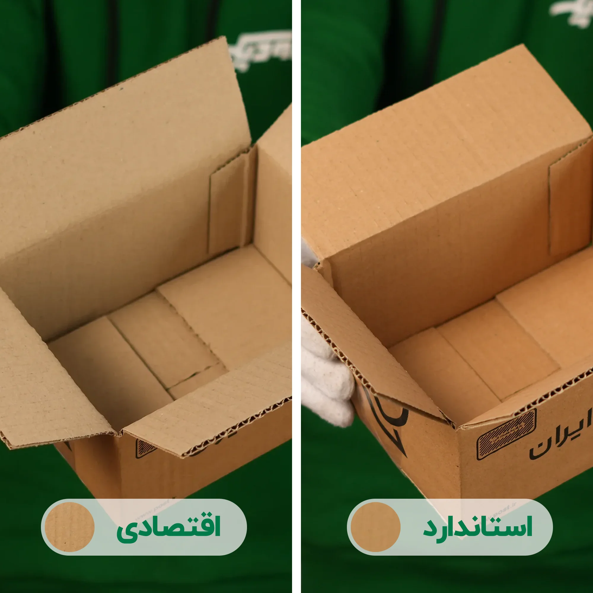 کارتن پستی سایز 2 | سه لایه طرح اداره پست - تصویر 11