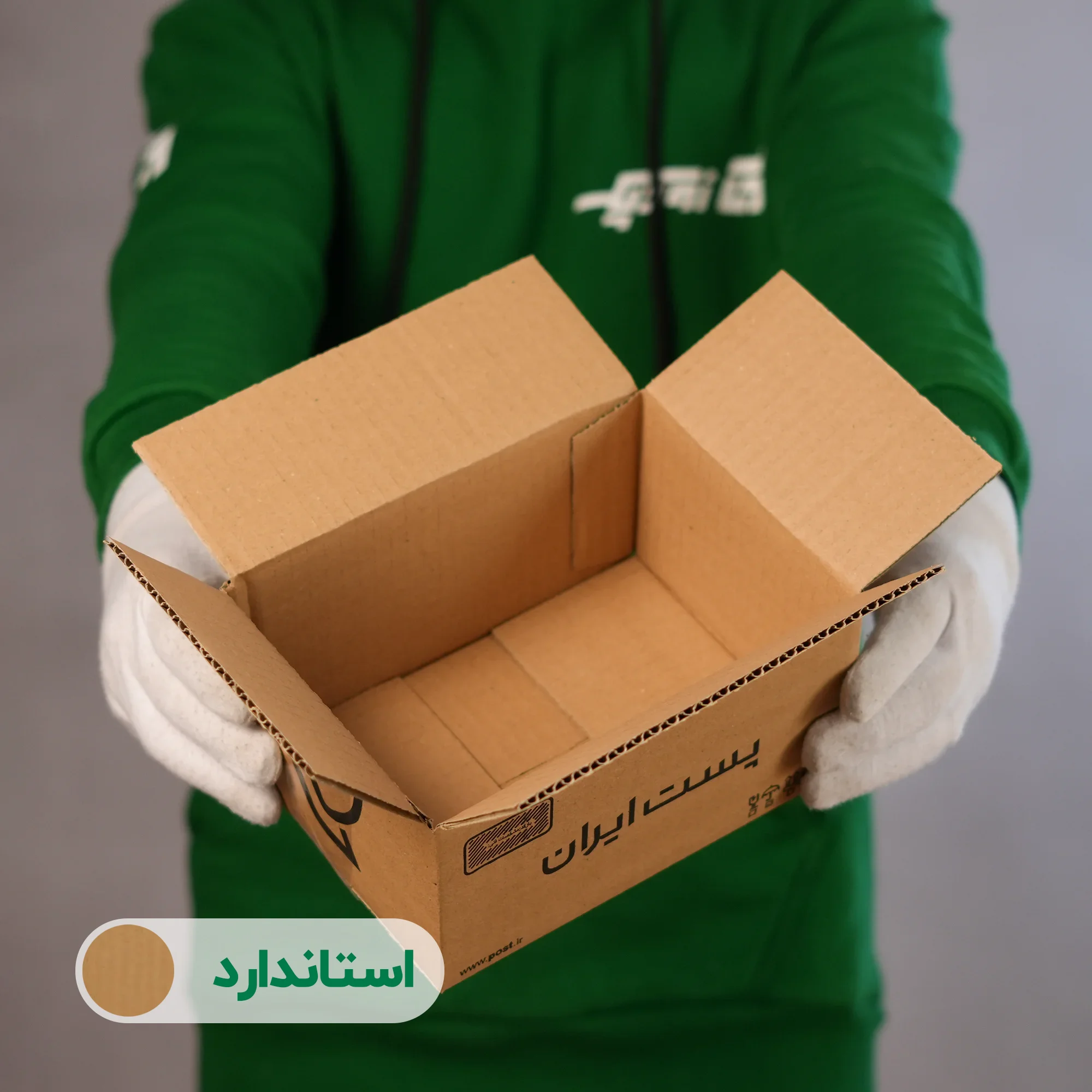 کارتن پستی سایز 2 | سه لایه طرح اداره پست - تصویر 4
