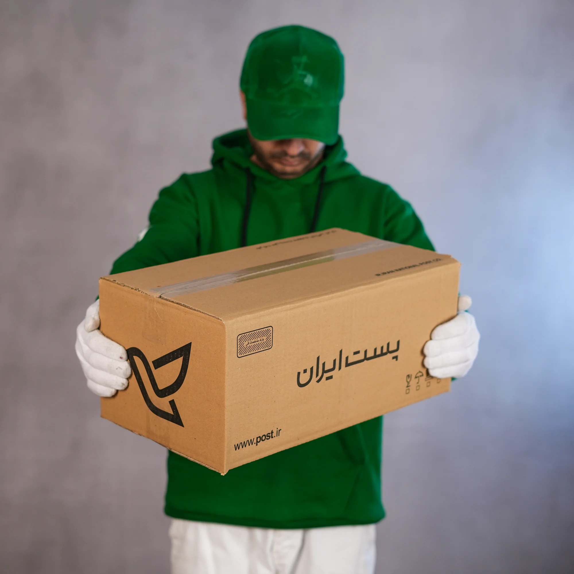 کارتن پستی سایز 6 | سه لایه طرح اداره پست - تصویر 2