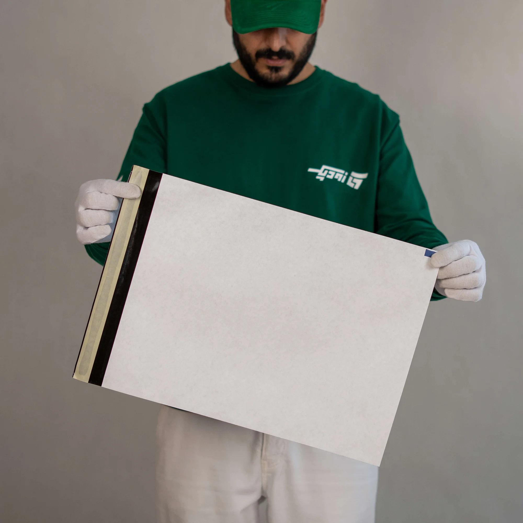 پاکت پستی لمینت مشکی آ۳ طرح آدرس دار - تصویر 5