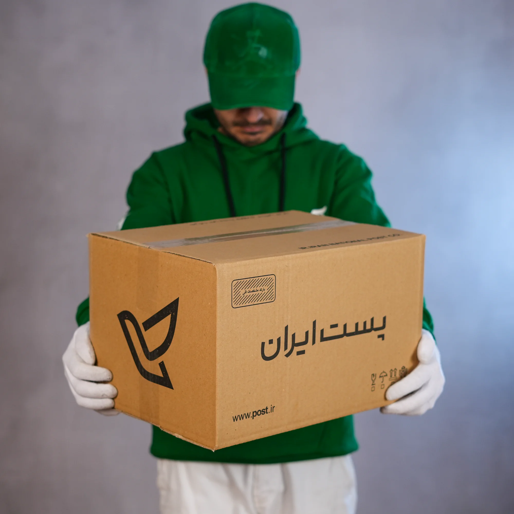 کارتن پستی سایز 7 | سه لایه طرح اداره پست - تصویر 2