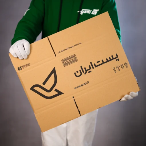 کارتن پستی سایز 4 | سه لایه طرح اداره پست