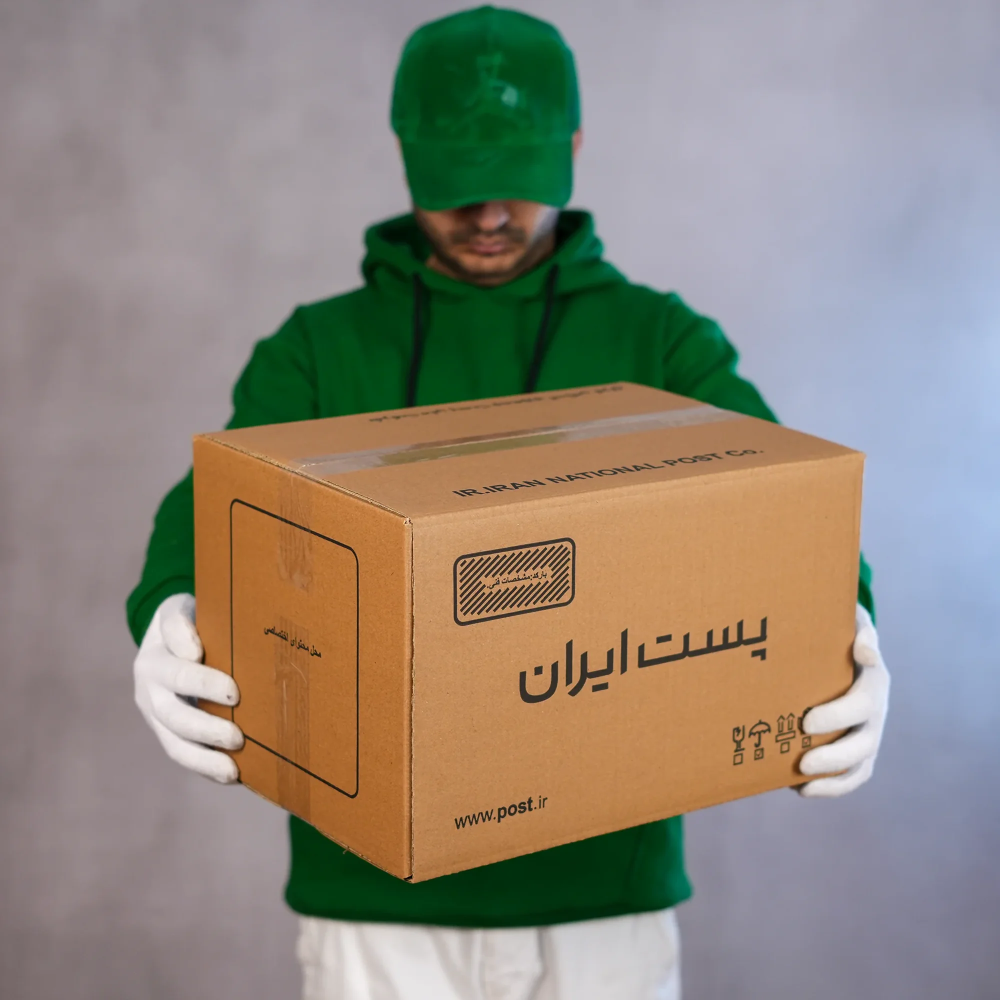 کارتن پستی سایز 7 | پنج لایه طرح اداره پست - تصویر 2