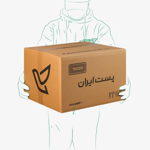 کارتن پستی سایز 8 | پنج لایه طرح اداره پست