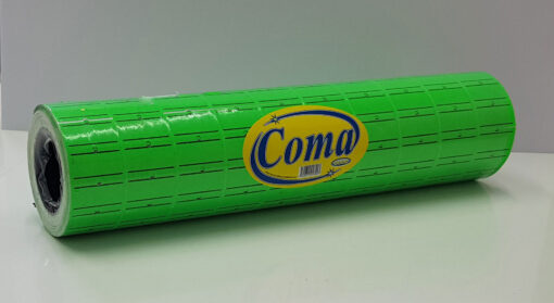 برچسب اتیکت زن کاما (COMA) - رول 500 عددی 12*21 میلیمتر