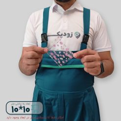 سلفون لب چسب دار طرح شکوفه 10*10