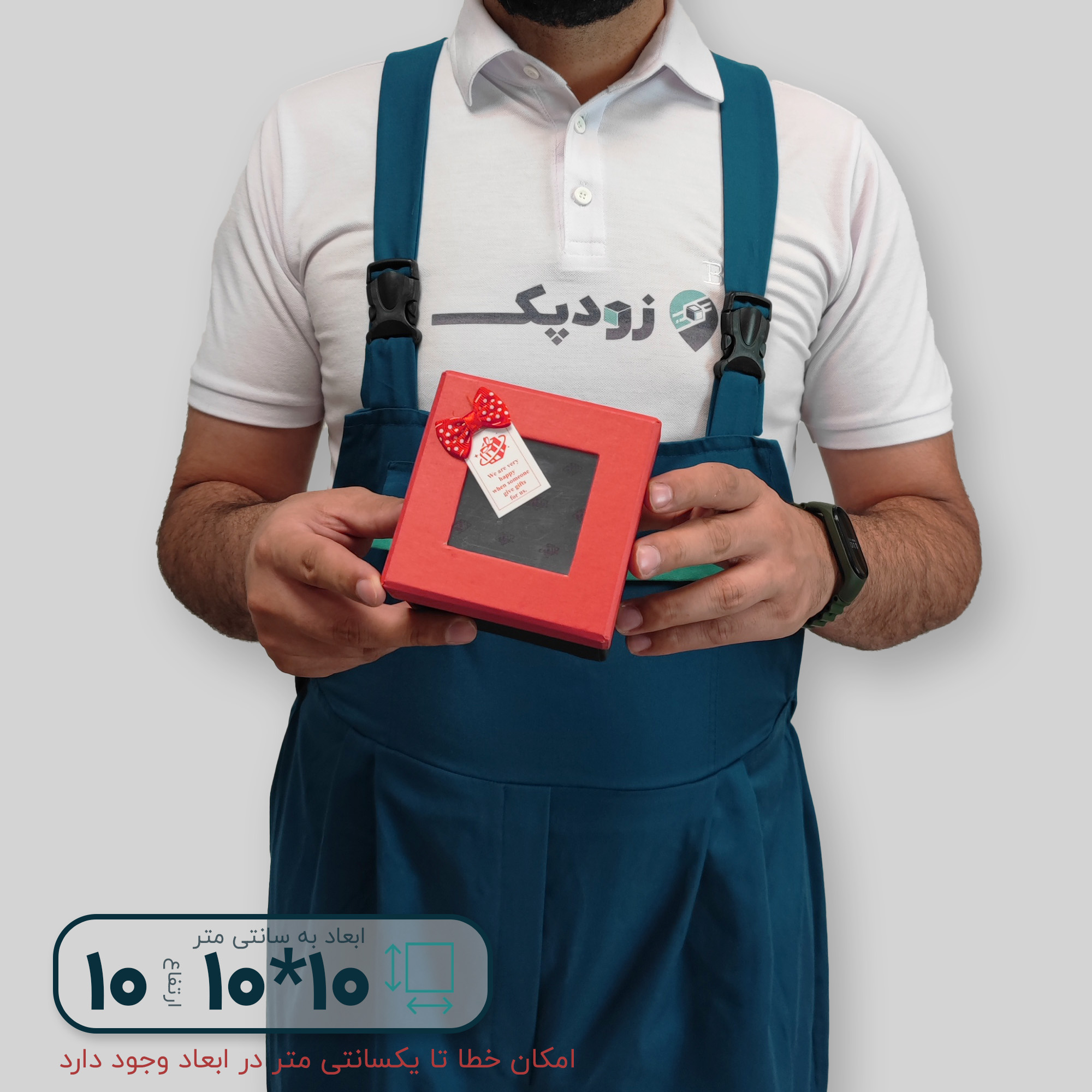 هاردباکس مکعبی درب طلقی 10*10 ارتفاع 10 سانتیمتر - تصویر 6