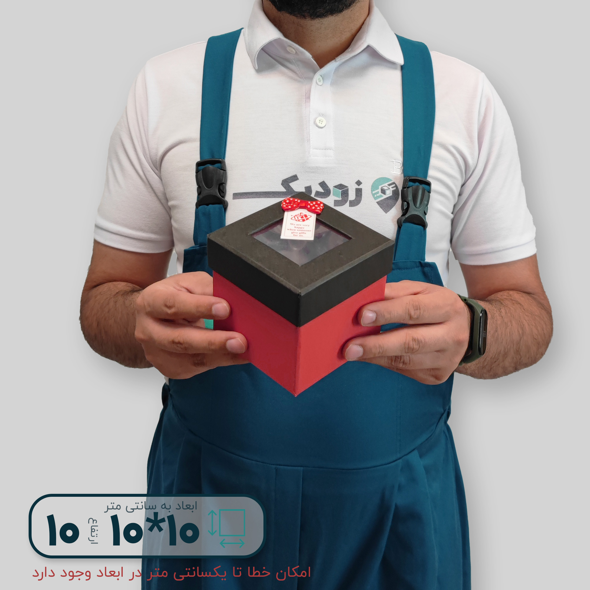 هاردباکس مکعبی درب طلقی 10*10 ارتفاع 10 سانتیمتر - تصویر 8