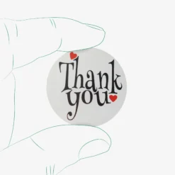 برچسب تشکر از خرید طرح Thank you - کد 05