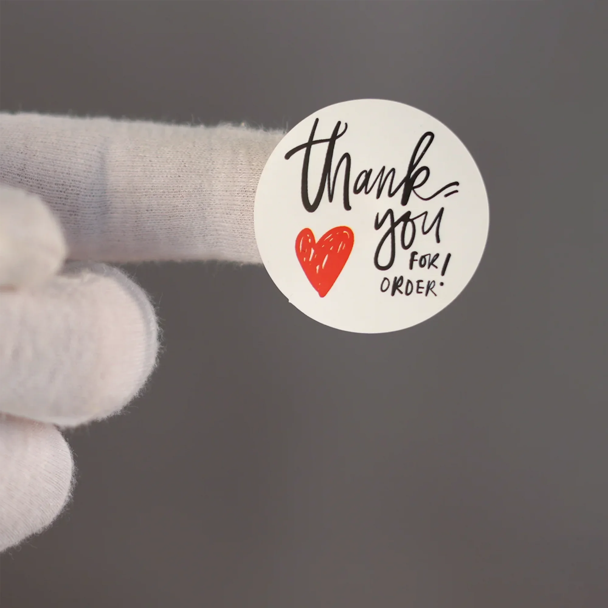 برچسب تشکر از خرید طرح Thank you - کد 01 - تصویر 2