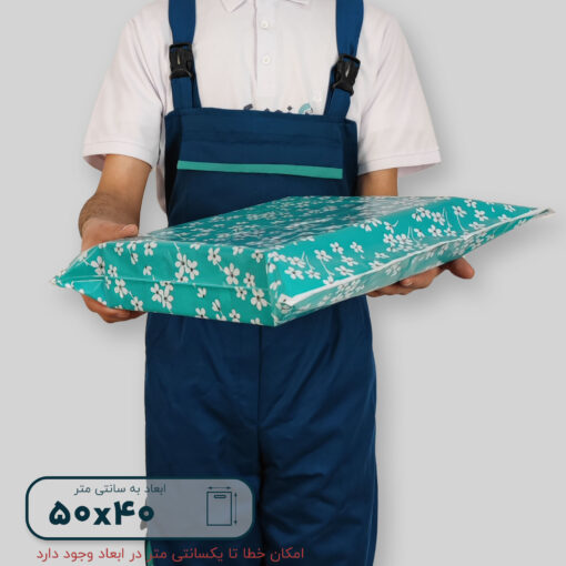 نایلون براق دستگیره پانچی ۵۰*۴۰ فلت طرح F9821