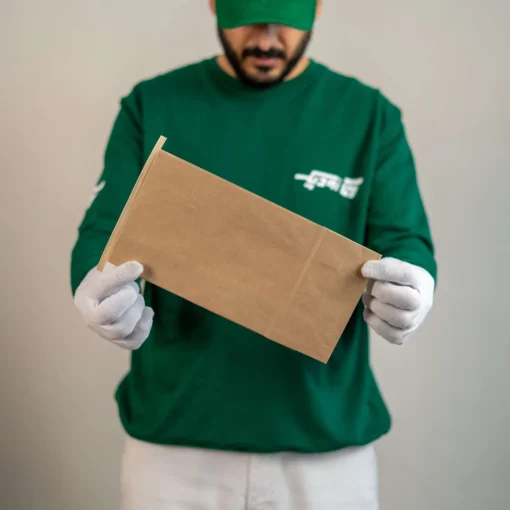 پاکت کرافت سربند دار ۱۵*۳۰ فول گاست ۸