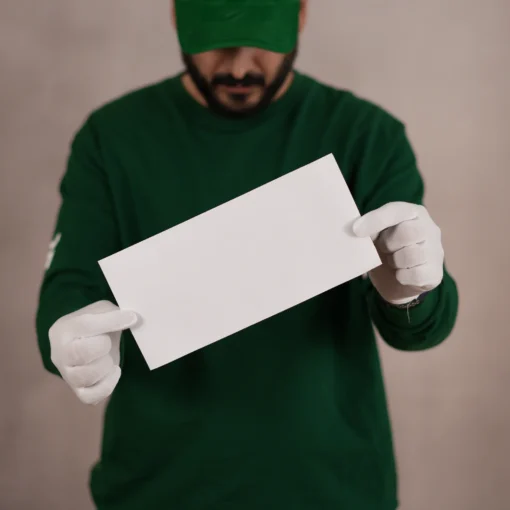 پاکت لمینت مشکی ۱۲۰