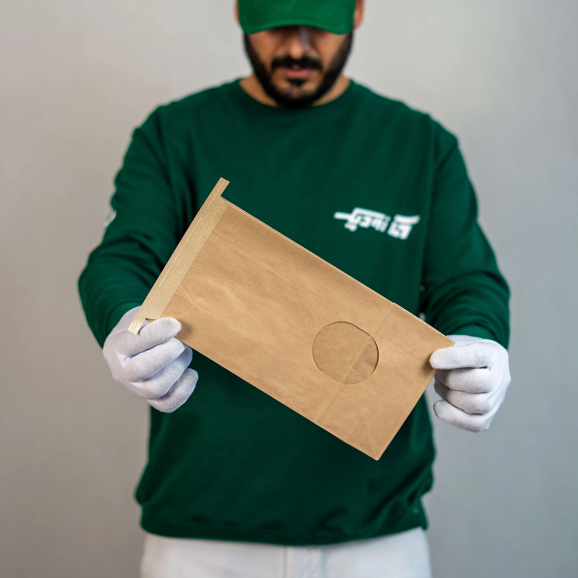 پاکت کرافت سربنددار - پنجره دار ۱۵*۳۰ فول گاست ۸ - تصویر 2
