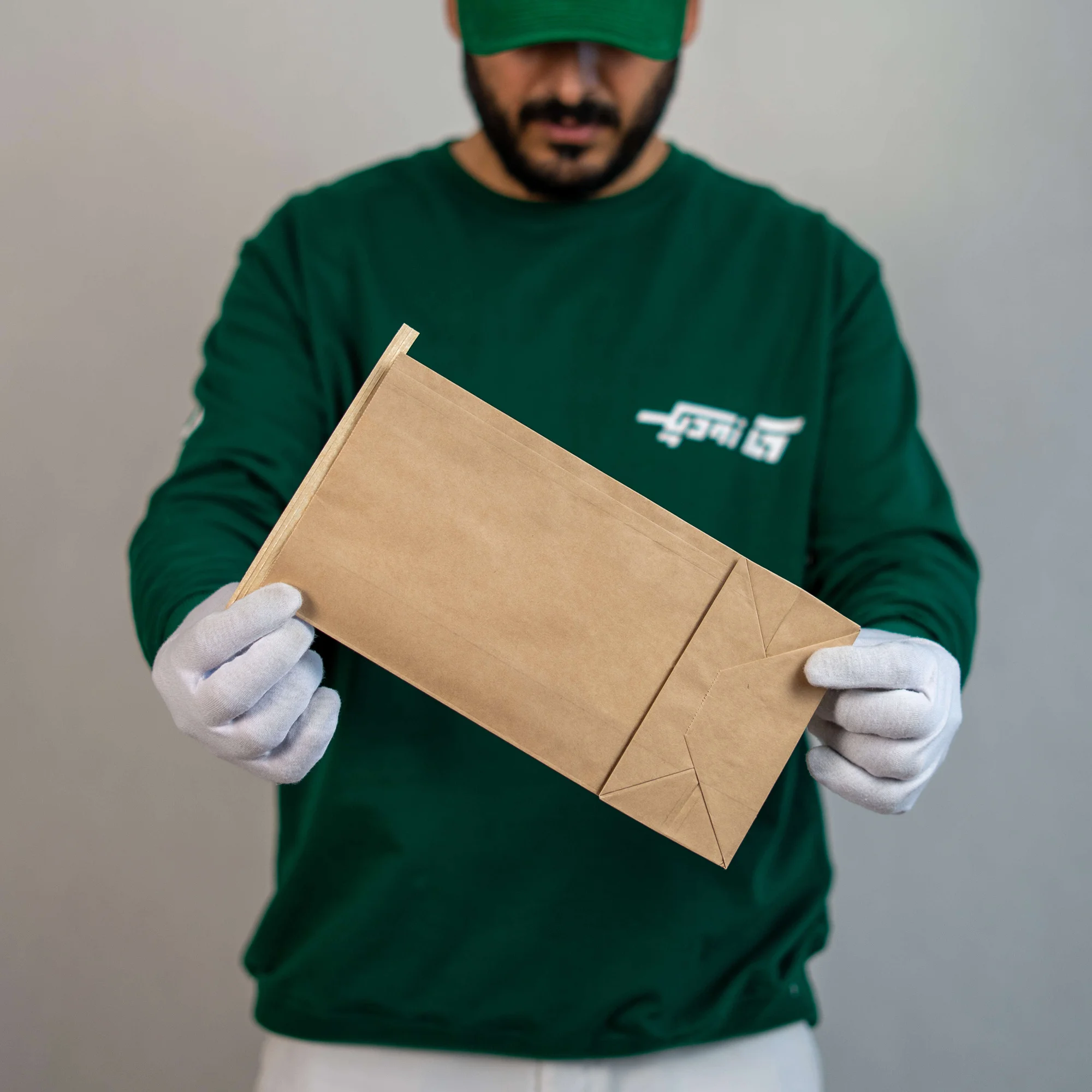 پاکت کرافت سربنددار - پنجره دار ۱۵*۳۰ فول گاست ۸ - تصویر 4