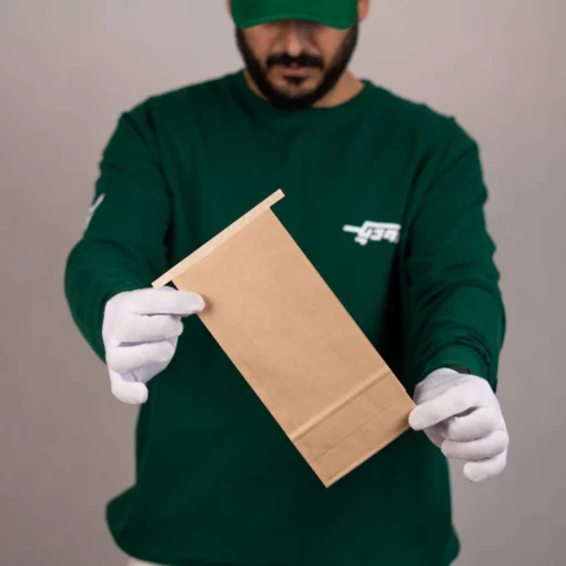 پاکت کرافت سربند دار ۲۵*۱۲ فول گاست 6