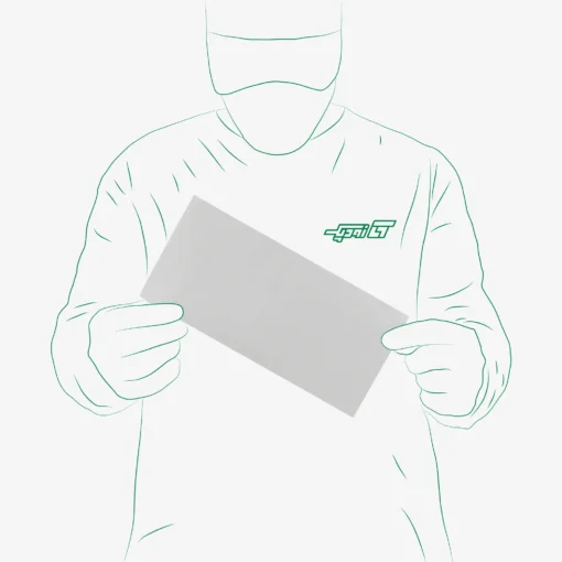 پاکت لمینت مشکی ۱۱۰