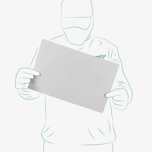 پاکت لمینت مشکی آ۴